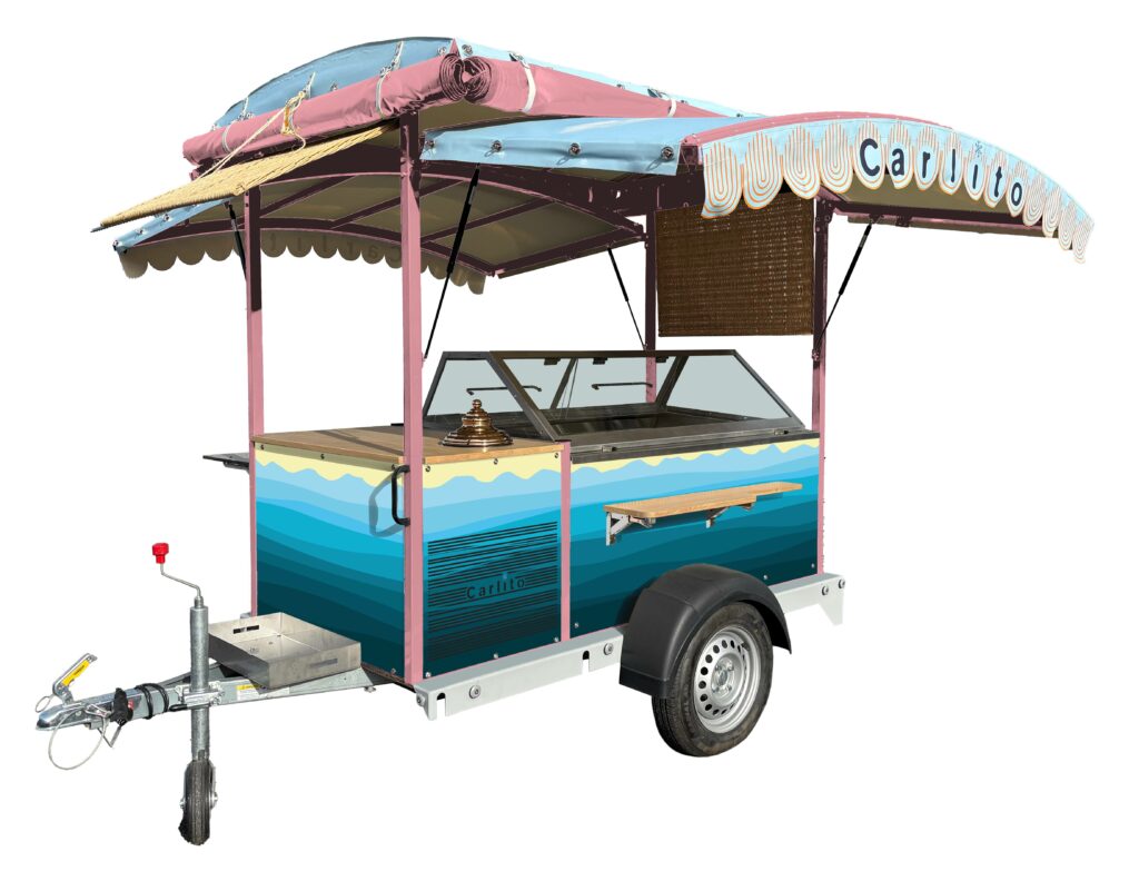 CARLITO Remorque frigorifique personnalisable B3DS