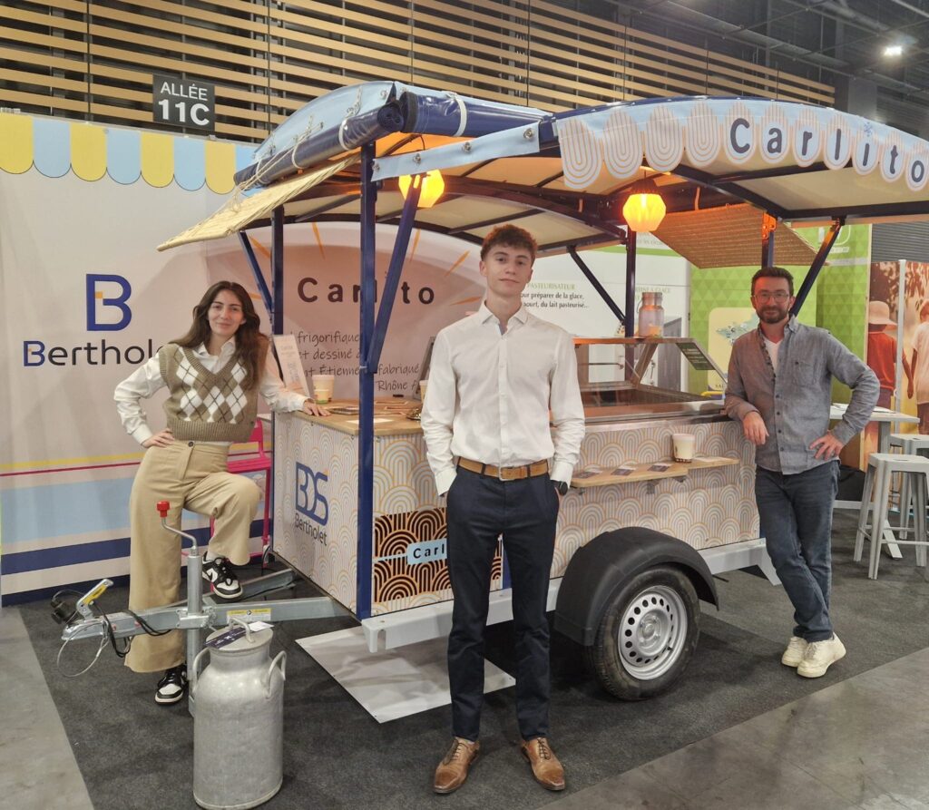 Equipe B3DS au salon du Sommet de l'élevage 2025 à Clermont Ferrand